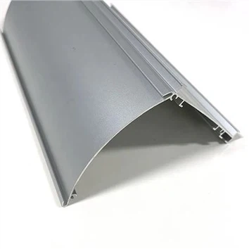 Materiales de construcción Varilla de cortina de perfil de aluminio